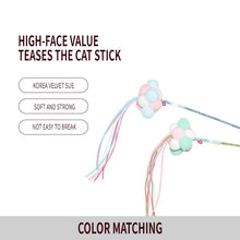 Load image into Gallery viewer, Cat Teaser Wand Toy Stick Feather Interactive Play Funny Kitten Pet Supply  katten speeltjes
